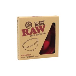 Lil Prep Bowl Silikonschale Rot-Schwarz