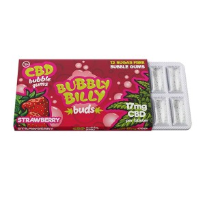 Cannabis Strawberry Kaugummi 17mg CBD