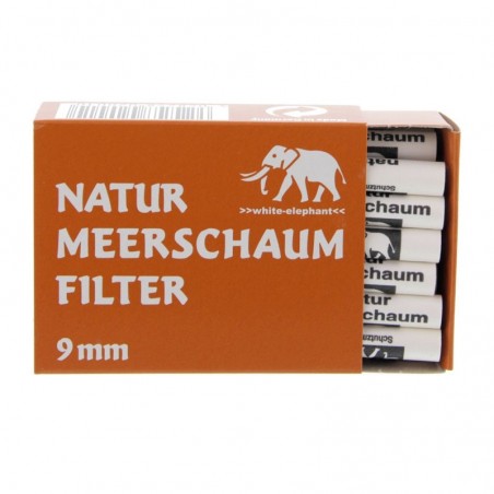 White Elephant Pfeifenfilter Meerschaum 40St.