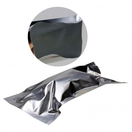 Folie Beutel zum Bügeln Seitenansicht