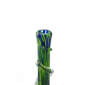 Noble Glass Bong Dichro Wrap Grün