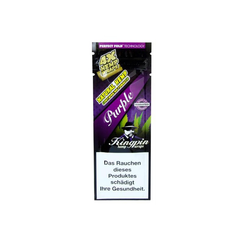 Natural Hemp Wraps von KingPin Traube Natural Hemp Wraps von KingPin Traube