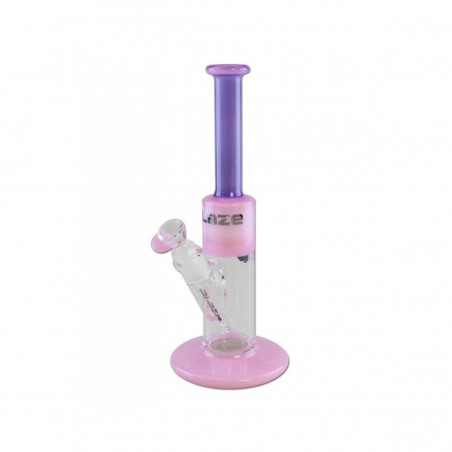 BLAZE Borosilikatglas Bong Lila-Rosa