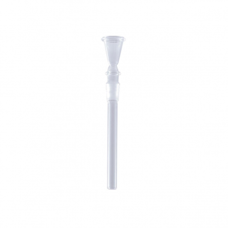 Glas Chillum Einsatz mit Trichterkopf 130mm NS14