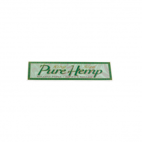 Zigarettenpapier aus Hanf King Size "Pure Hemp" Vorderansicht