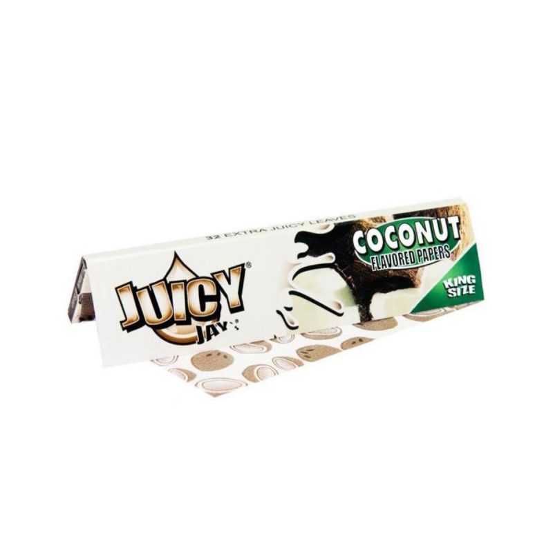 Zigarettenpapier aus Hanffasern mit Kokosgeschmack "Juicy Jays" Vorderansicht