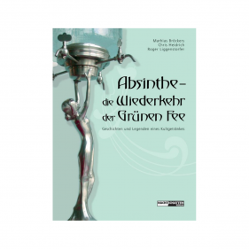 Buch des Kultgetränkes "Absinthe - die Wiederkehr der grünen Fee" Titelbild Vorderseite
