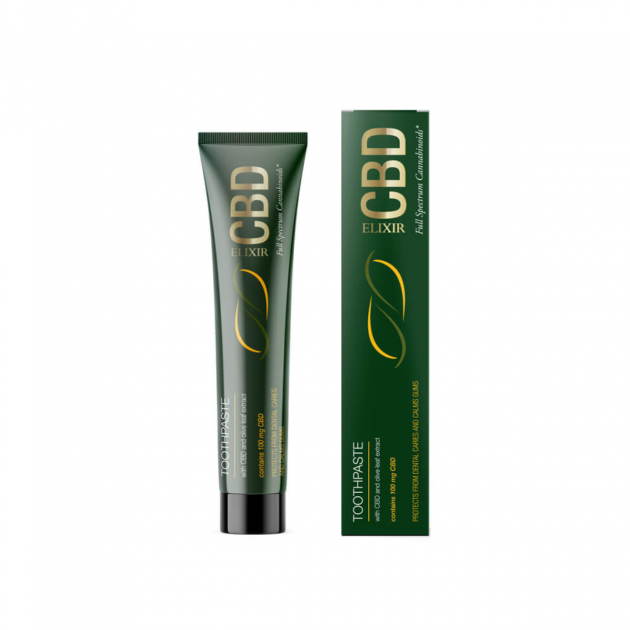 CBD Elixir Zahnpasta Olive Oil Leaf Extract 100mg