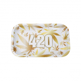 420 Gold Rolling Tray SMALL