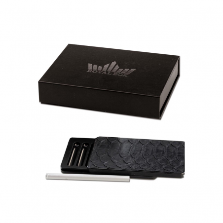 Royal Box Python Schnupf-Set mit Ziehröhrchen