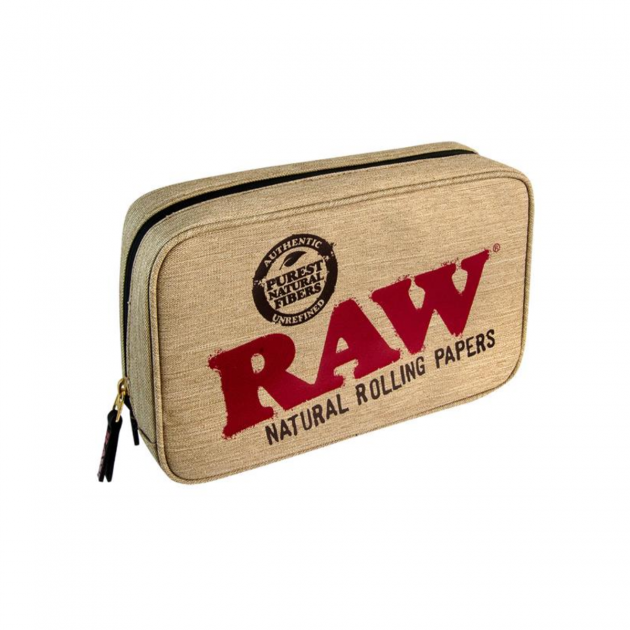 RAW Smell Proof Smokers Pouch/ Tabaktasche L