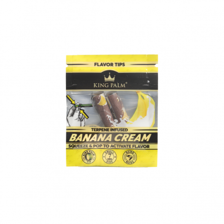 2 Banana Cream Tips 7mm King Palm