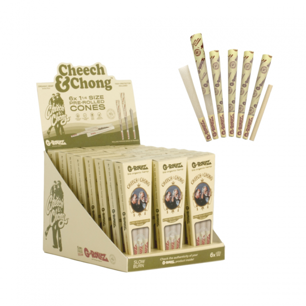 Cheech & Chong - Organic Hemp 6x Cones