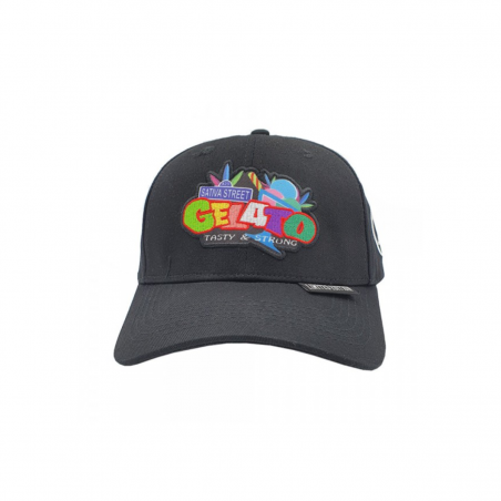 Gelato Black 420 Snapback Hat