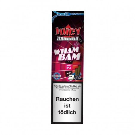 JUICY Wraps WHAM BAM Blunt Wraps 2 Stk.