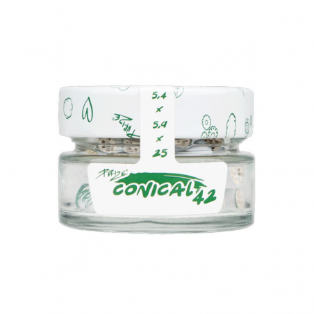 PURIZE Conical Aktivkohlefilter 5-6mm 42 Stk.