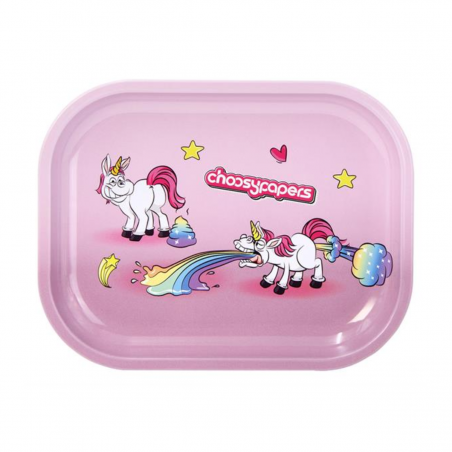 Choosypapers 'Unicorn' Tablett Rolling Tray Mini