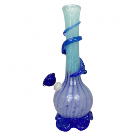 Textured Dichro Small Bong Noble Glass