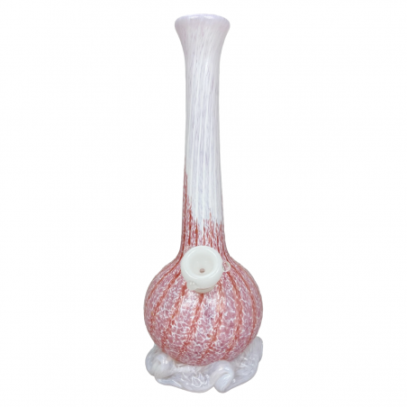 Noble Glass Small Softglas Bong GonG Weiß-Pink