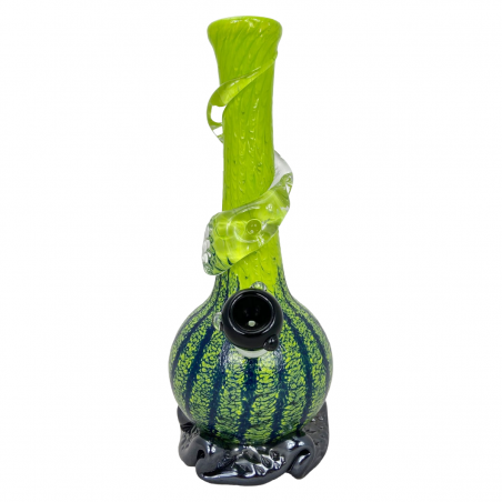 Noble Glass Small Softglas Bong mit Wrap GonG Grün