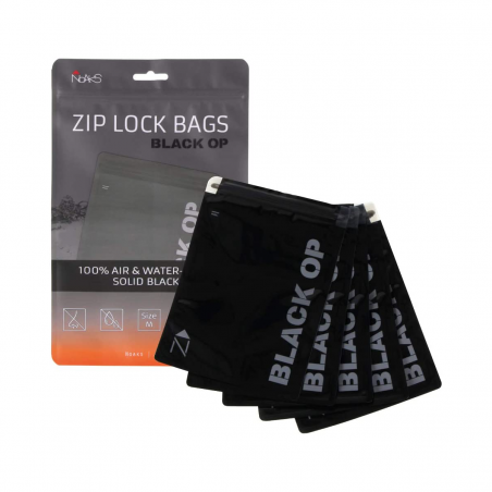 Noaks Bag Wasserdichter Schnellverschlussbeutel M Schwarz
